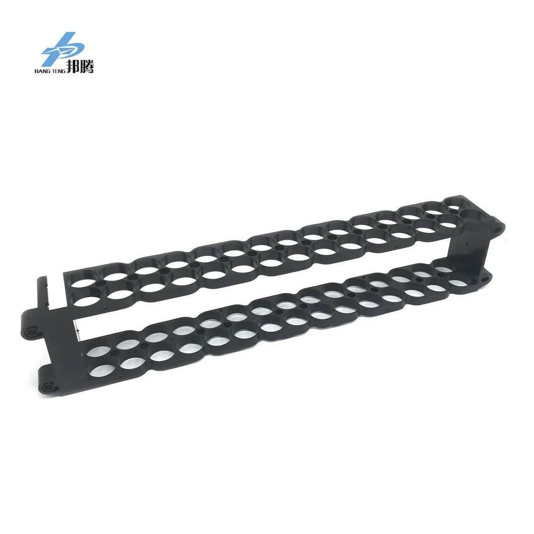 Custom Li-ion Battery for 18650 Battery Pack ABS Black Plastic 2s10p Battery Holder Battery Storage Battery Charger Plastic Cell Battery Holder Storage Battery