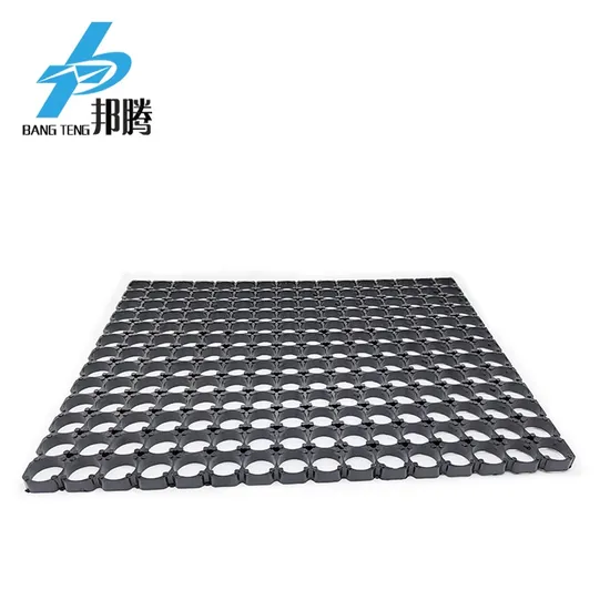 8s10p Penyangga Sel Baterai Lithium Plastik ABS untuk 18650 21700 32650 Sel Baterai Bersertifikat RoHS