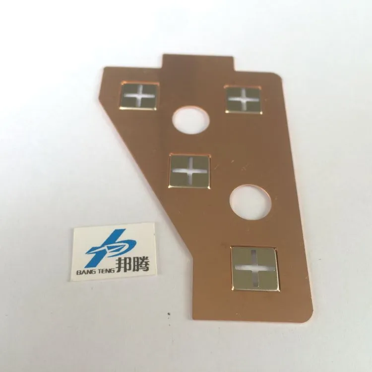 OEM Battery Terminal Busbar Copper Busbar for 26650 4p Battery Pack