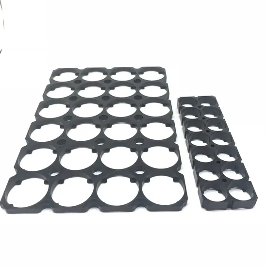 Pemegang Baterai Li-ion Kustom 32650 4X6p Pemegang Baterai untuk Paket Baterai Pemegang Sel Baterai Penyimpanan Baterai Pengisi Daya Baterai