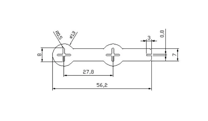 Lithium Battery Pack Accessories Welding Tabs 27.8mm Pure Nickel Sheet Strip for 26650 Pack
