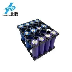 Pemegang Sel Li-ion OEM Kustom 5s4p Braket Baterai 18650 Braket Baterai ABS 18650 Pemegang Baterai