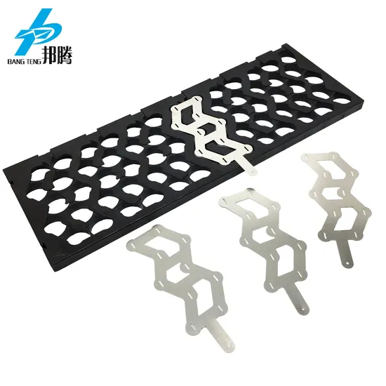 Braket Baterai OEM untuk Paket Baterai Sepeda Listrik ABS 13s5p 18650 Penyangga Sel 18650 Penyangga Baterai Penyangga Sel Baterai Penyimpanan Baterai Charg