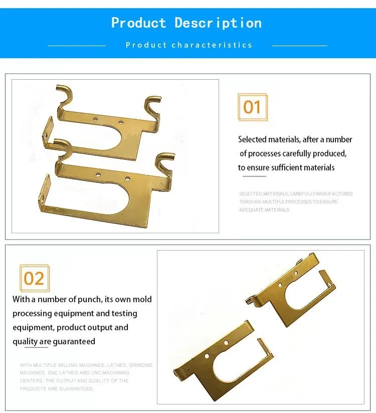 Household Appliances Stamping Copper Parts Stainless Steel Stamping Parts Hardware Brass Parts Battery Shrapnel