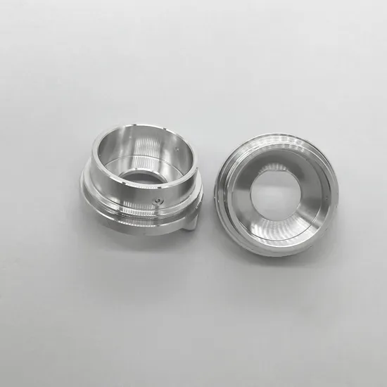 Adaptor Flange Presisi Tinggi Al6061 Bagian Mekanik Aluminium Metal Produksi Pemesinan CNC Milling Turning
