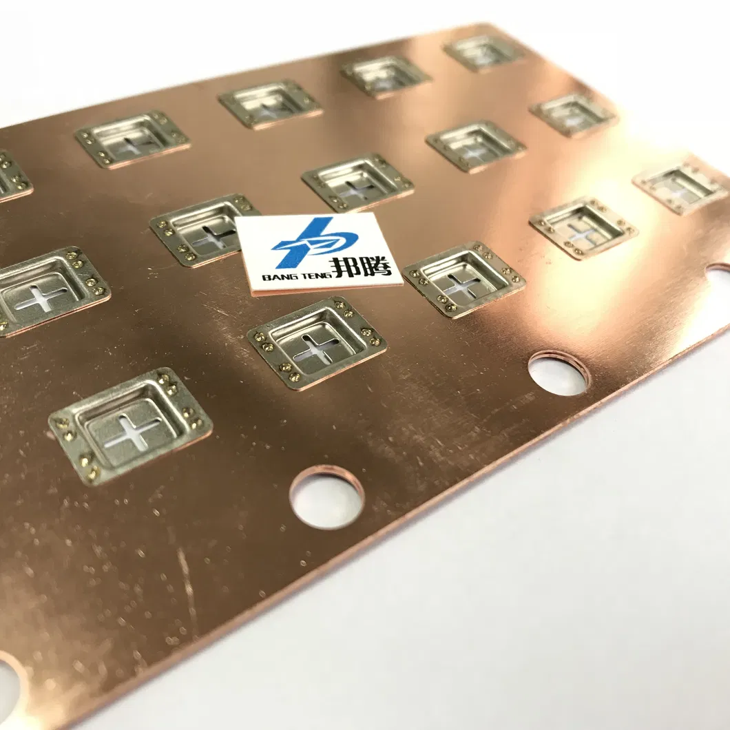 Power Battery Copper Nickel Sheet Busbar Battery Connector 18650 Battery Busbar