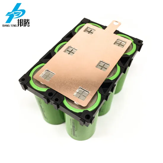Konektor Las Nikel Datar Tembaga LiFePO4 32650 2s3p 2X3 Paket Dukungan Daya Fleksibel Busbar Baterai Lithium
