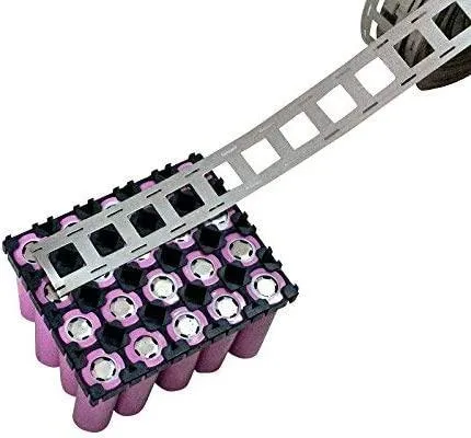 0.15X27mm Pengelasan Titik Baterai Strip Nikel Murni untuk 2p 18650 Pengelasan Paket Baterai