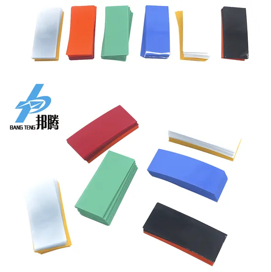 Tabung Panas Penyusut PVC Wei&szlig; oder Schwarz Lebar Daten f&uuml;r 26650 32650 18650 21700 Paket Batterie
