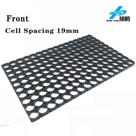 Braket Plastik Tahan Api Grosir untuk Sel 18650 10s16p 10X16 Tempat Baterai
