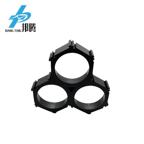 Pemegang Baterai Kustom OEM/ODM 18650 Braket Plastik Tetap untuk 3p Baterai Li-ion 18650
