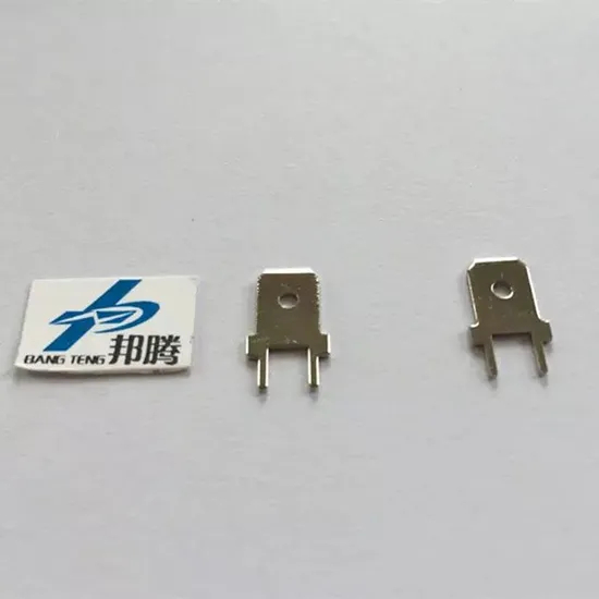 250 Terminal PCB Tab 6.3 Tab Solder Kuningan untuk Konektor Terminal Presisi Listrik Papan Terminal Kabel Terminal Baterai