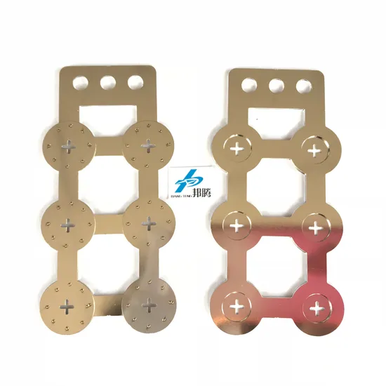 6p Busbar Listrik 2*3 Busbar Tembaga Strip Tembaga Murni untuk 26650 Pengelasan Paket Baterai