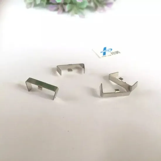 Klem Stainless Steel Presisi untuk Transformator Uu9.8 Klip Transformator Klip Terminal Frekuensi Tinggi Bobbin Transformator Stainless Steel