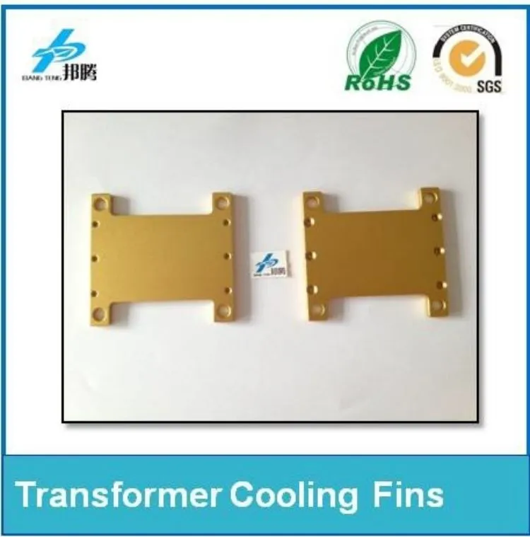 Factory Price Custom Heat Sink Aluminum Sheet for Planar Transformer Electrical Cooling Fins Lithium Battery Connector Bobbin Transformer