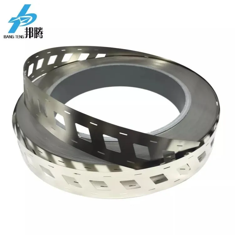 Offset Nickel Plated Steel Strip for 32650 2p Battery Pack Welding Nickel Strip for Battery Pack Nickel Strips Pure Nickel Strip