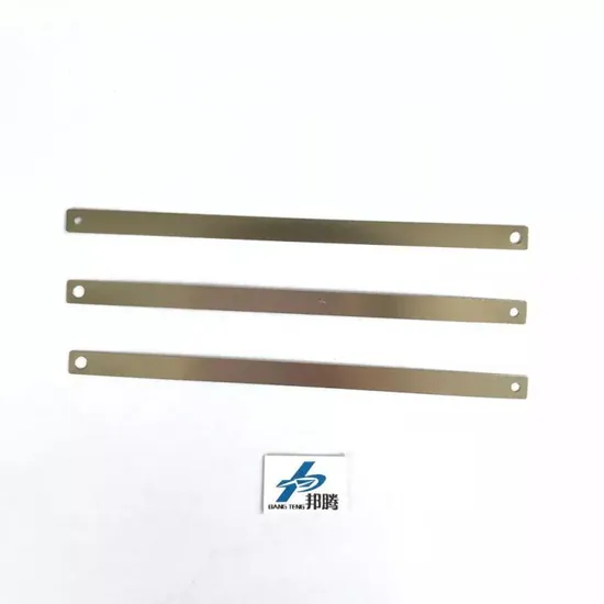 0.15mm Pelat Nikel dengan Lubang untuk Pengelasan Paket Baterai 18650 Konektor Baterai Konektor Baterai Lithium Nikel Murni Harga