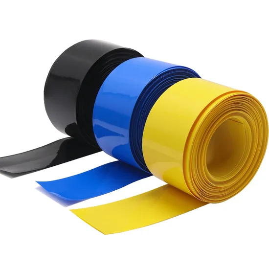 Kustom 0.15mm Tebal 360mm Lebar PVC Heat Shrink untuk 18650 Paket Baterai Film PVC Shrink Lithium Film Paket Baterai Lithium Film Paket Baterai