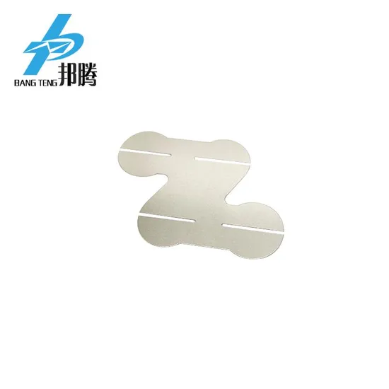 Tab Solder Baterai Kendaraan Listrik OEM DIY Presisi Stamping Lembaran Nikel Baterai Sepeda Listrik Strip Baterai Lithium