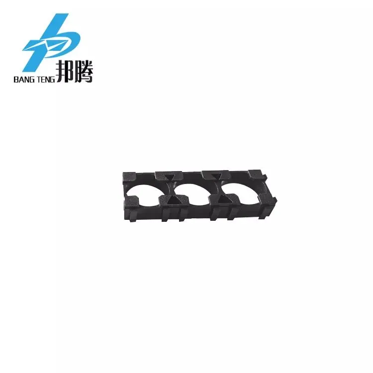 OEM New Products 3p Lithium Battery Holder 18650battery Holder Cell Holder for 18650 Battery Pack Battery Storage Battery Charger Plastic Cell Battery Holder