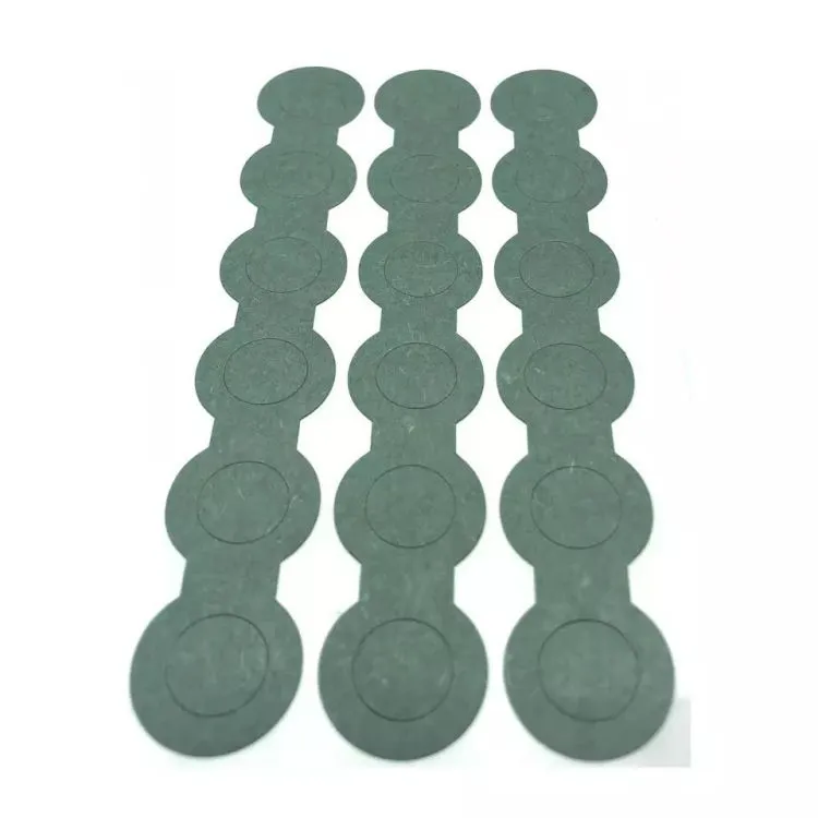 Lot 18650 Battery Anode Hollow Insulation Pad Pointed Barley Paper Gasket Electric Insulation Barley for Battery Insulation Materials