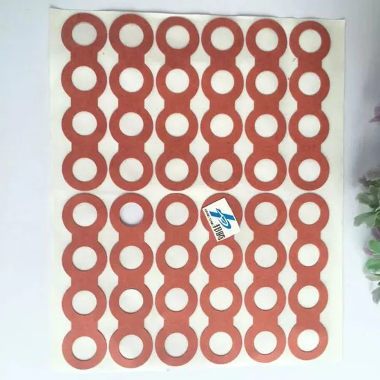 Spacer Isolasi Listrik untuk Gasket Kertas Serat Baterai 18650 Spacer Baterai Isolasi Listrik Barley untuk Baterai