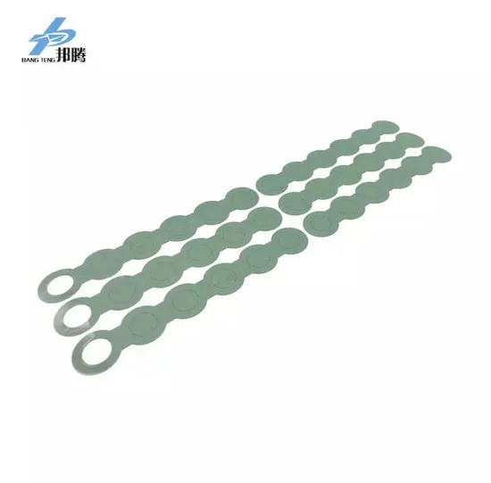 Lot 18650 Baterai Anoda Pad Insulasi Berongga Batang Kertas Barley Gasket Isolasi Listrik Barley untuk Bahan Isolasi Baterai