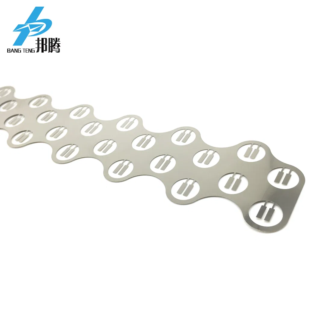 0.15mm Dislocation 16p Battery Connector 18650 Pure Nickel Tab for Battery Pack Spot Welding Lithium Battery Connector Spot Welding