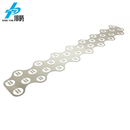 0.15mm Dislokasi 16p Konektor Baterai 18650 Keping Nikel Murni pour Pengelasan Titik Konektor Baterai Lithium