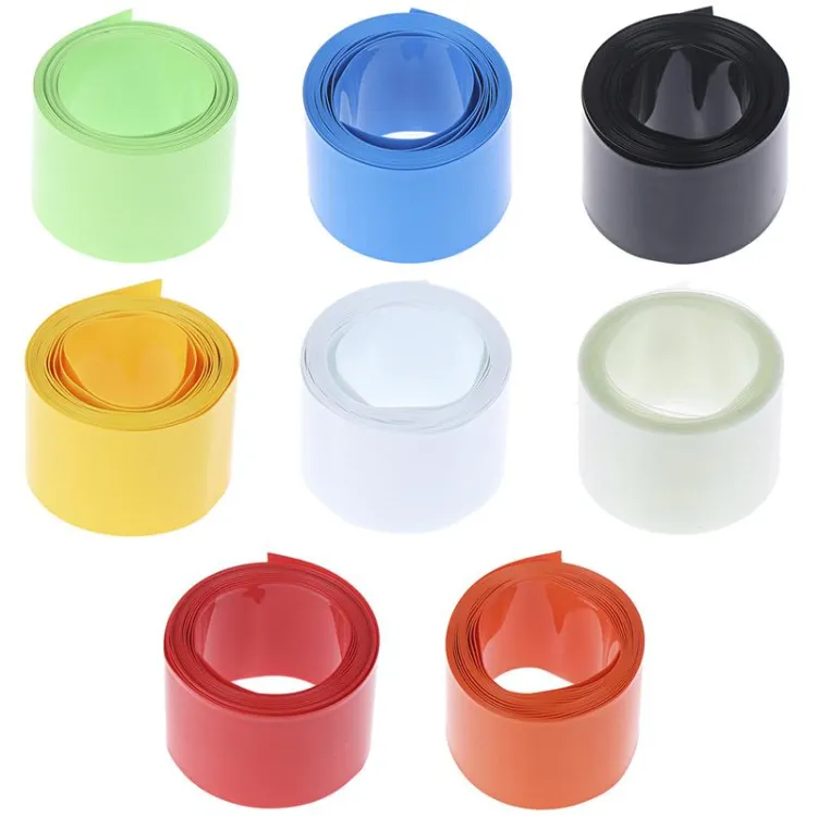 Custom 0.15 Thick Heat Shrink Tube 18650 Battery PVC Heat Shrink for Battery Pack Wrap Battery Shrink Sleeve Heat Shrink Wraphot Sale Products2 Buyers