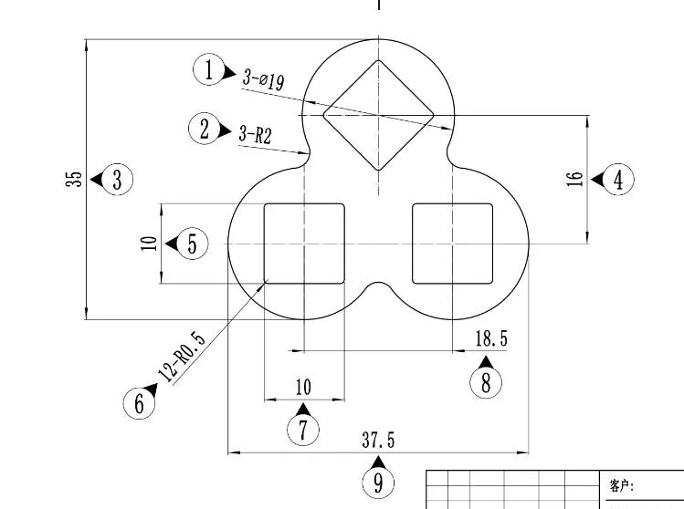 18650-3p Li-ion Triangle Hollow Type Battery Insulation Gasket Barley Paper Battery Pack Cell Insulated Pads