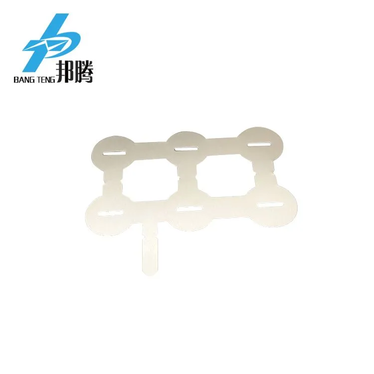 Li Ion 18650 Batteries Connectors for Storage Pack with Flat Pure Nickel Sheet