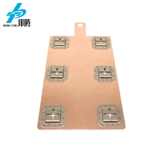 Konektor Aluminium Tembaga Fleksibel 32650 Aksesoris Rak Lithium LiFePO4 Penutup Baterai Paket Busbar