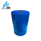 Tabung Penyusut PVC Warna Biru 500mm Lebar Datar untuk Penggunaan Baterai Silindris