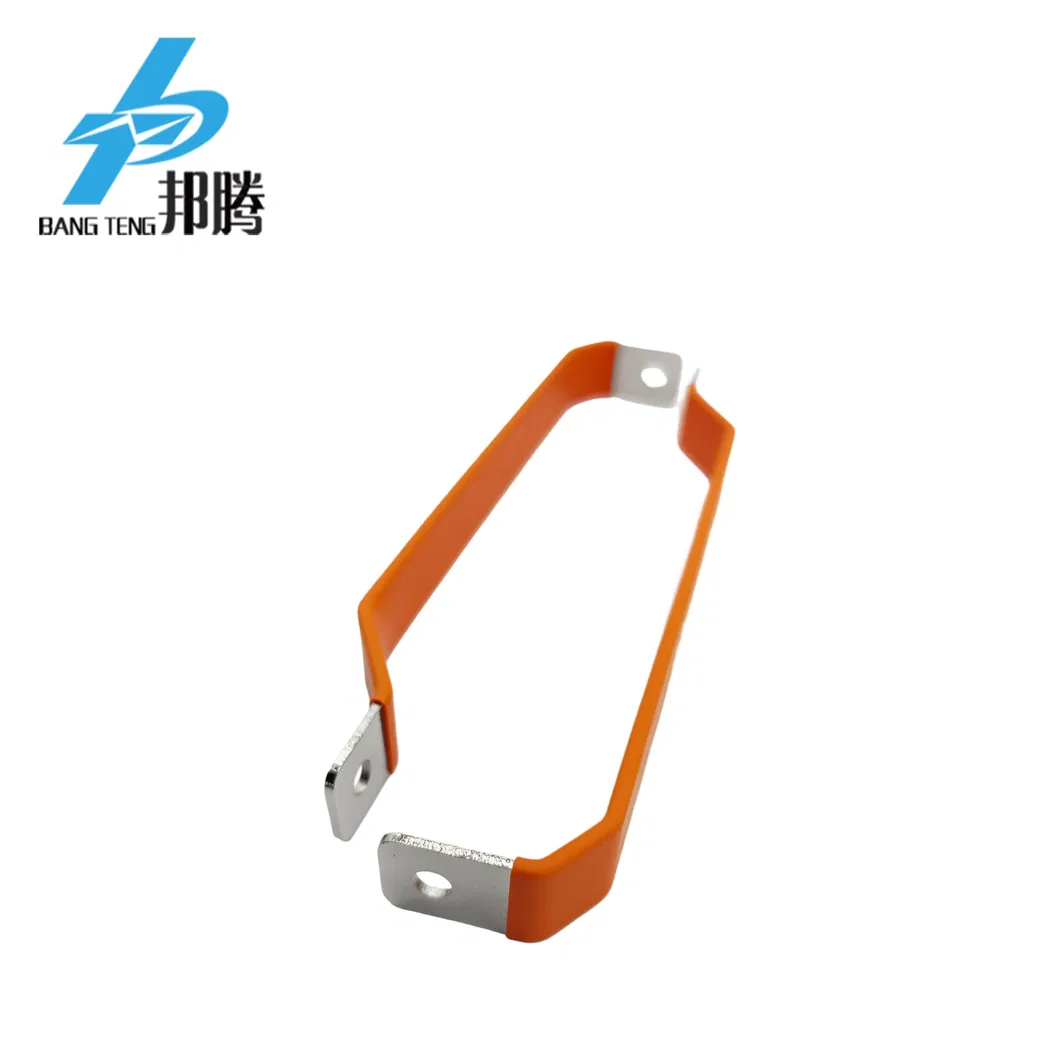 Insulated Custom 250A/300A/400A/600A Tinned Flexible Copper Busbar for Battery LiFePO4