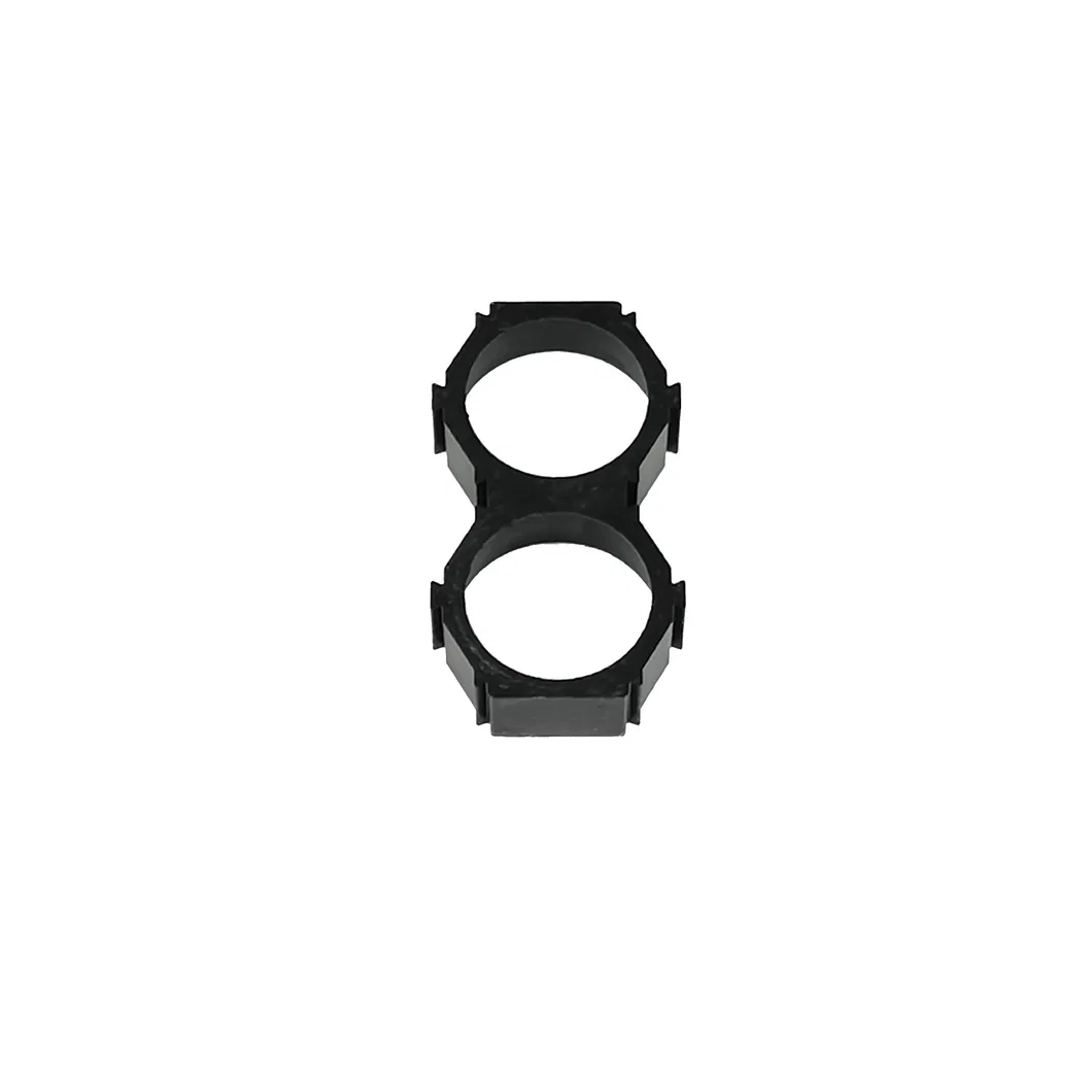 18650 Battery Holder 2p Bracket ABS PC Plastic Battery Spacer Lithium Round Battery Holder