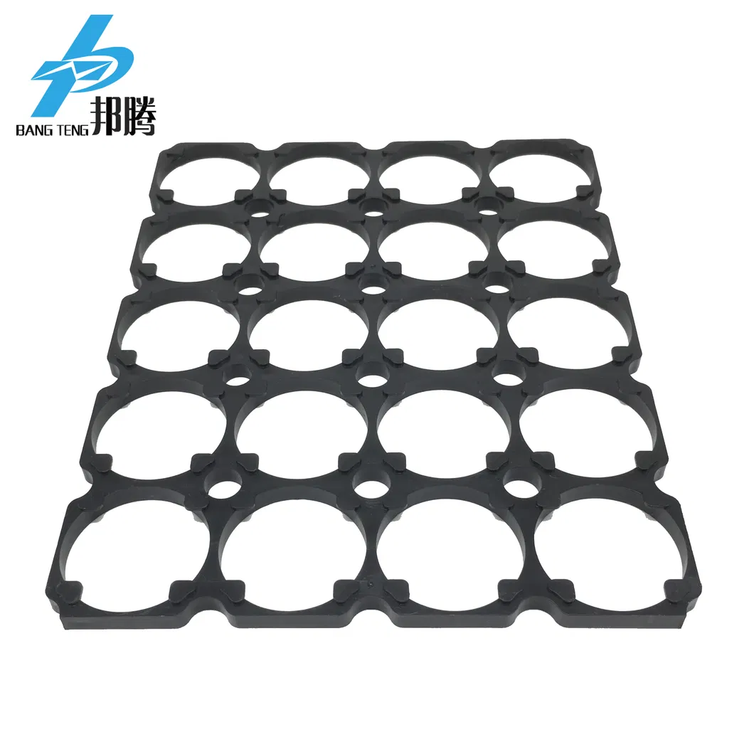 Lithium Battery Holder Li-ion 32650 Battery Plastic with PC Pin Core Black Custom Color