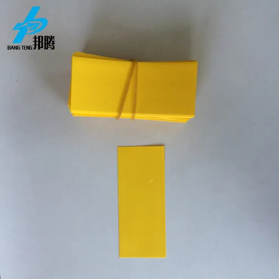 Tabung Penyusut Panas PVC Film Penyusut untuk Kemasan Baterai PVC untuk Isolasi Baterai