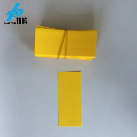 Tabung Penyusut Panas PVC Film Penyusut untuk Kemasan Baterai PVC untuk Isolasi Baterai