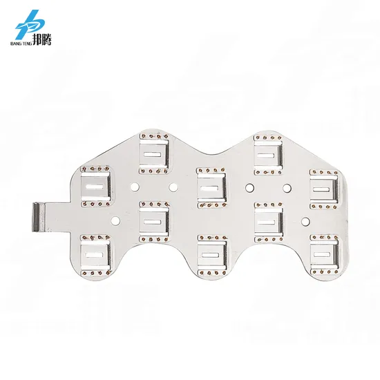 Konektor Baterai Lithium Daya Kustom Lembar Tembaga 18650 5s5p Busbar Tembaga Nikel untuk Paket Baterai