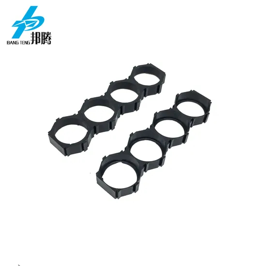 4p 18650 Pemegang Sel Baterai Li Ion Rangka Spasi Paket Baterai Lithium 18650 Pemegang Plastik ABS+PC Sel