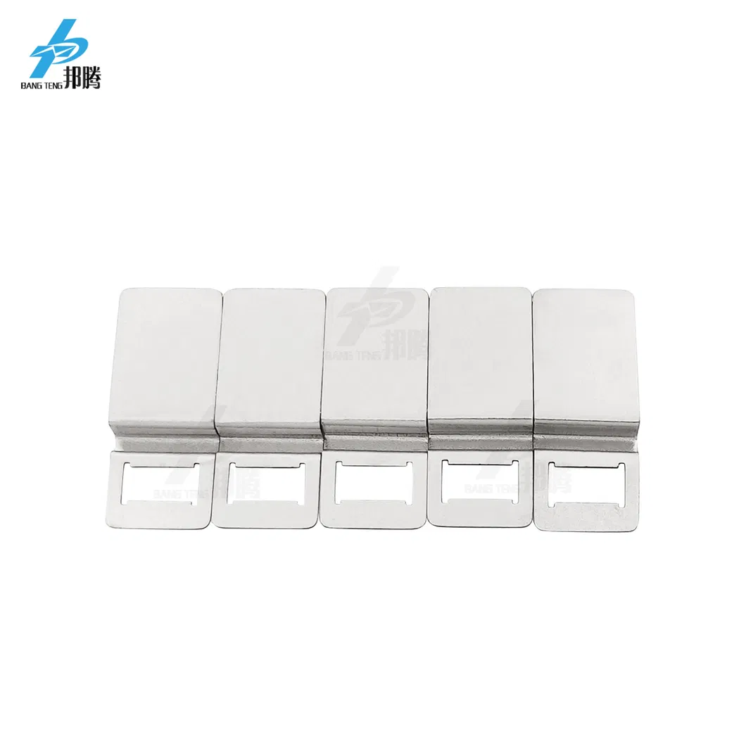 Custom Nickel Plated Steel Sheet Strip Nickel Sheets Foils Strip Easy Welding Solder Tabs for Battery Connection