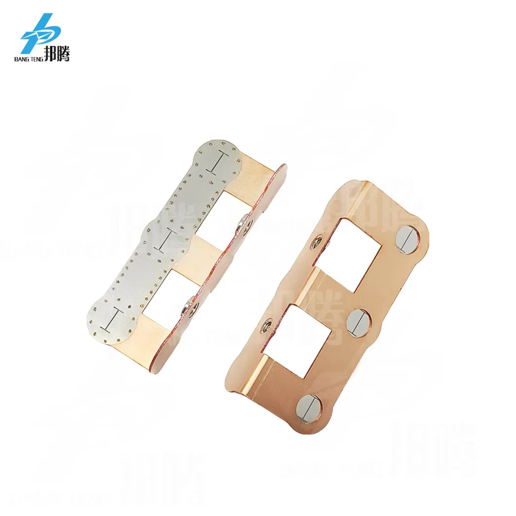 Customized 32650 32140 Welding Battery Busbar Copper Sheet Lithium Battery Pack Copper Nickel Busbar