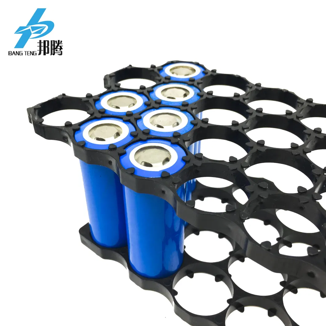 28p Honeycomb 26650 Battery Holder Lithium Battery Bracket 27.5mm Distance Plastic Cell Battery Holder Battery Connector