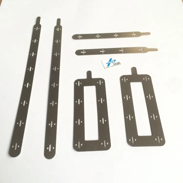 Wholesale 0.15mm 18650 Battery Connector Solder Tabs 18.5mm Distance Nickel Sheet 18650 8p Pure Nickel Tabs Spot Welding Lithium Battery