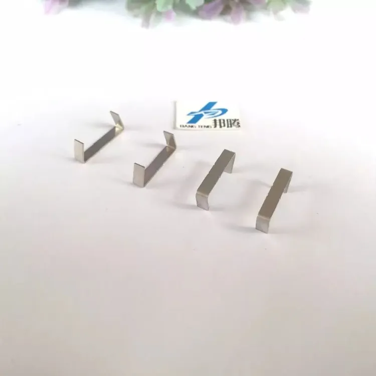 Precision Stamping Stainless Steel Clamps for Transformer Uu9.8 Transformer Clips High Frequency Terminal Clips