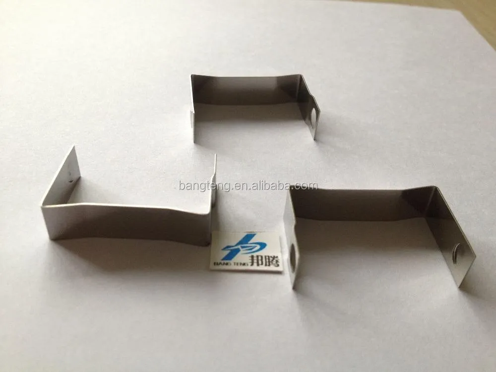 Fk-Etd34 Transformer Mounting Clips SUS301 Sk7 Tin Plated Stainless Steel Spring Clips Transformer Clips Lithium Battery Connector Pure Nickel Strip