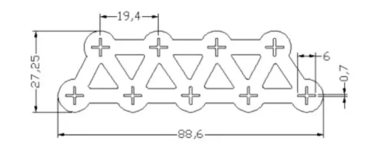 18650 Battery Nickel Weld Tab Lithium Battery Tab 19.5mm Spot Welding 18650 Pure Nickel Sheet Lithium Battery Connector Lithium Battery Strip