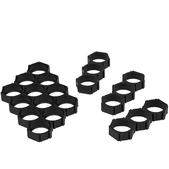 18650 3p Pemegang Sel Tipe Sarang Lebah 18650 Braket Pemegang untuk Paket Baterai Lithium Penyimpanan Baterai Pengisi Daya Baterai Surya
