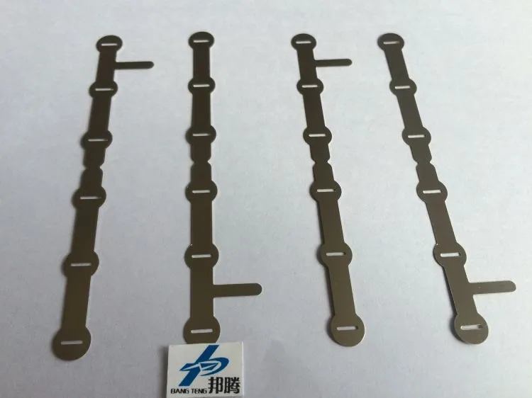 18650 Battery Pack Connector 6p Lithium Battery Solder Tabs Pure Nickel Tabs for Battery Lithium Battery Connector Lithium Battery Spot Welding